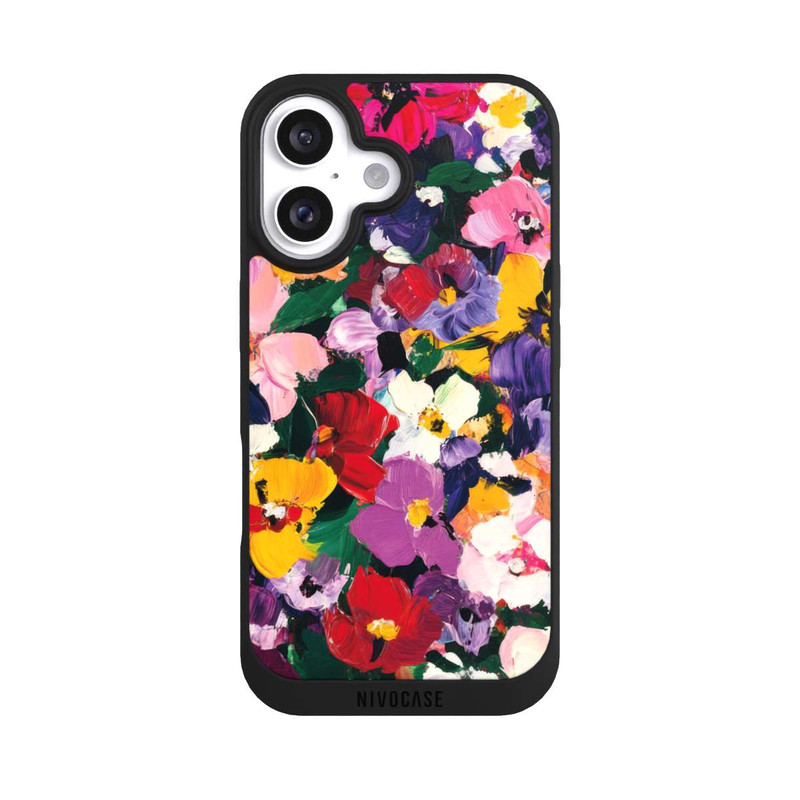 iPhone 16 NIVOpure Blumenwelt Painting