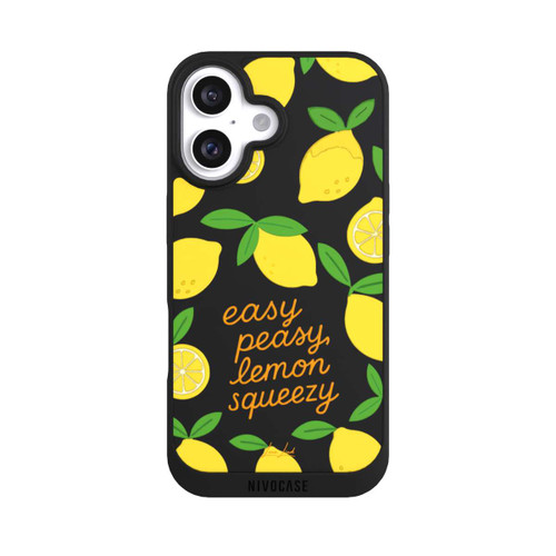 Apple iPhone 16 NIVOpure Easy Peasy Lemon Queezy Transp