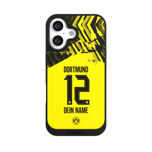Apple iPhone 16 NIVOpure BVB Trikot Personalisierbar 25-26