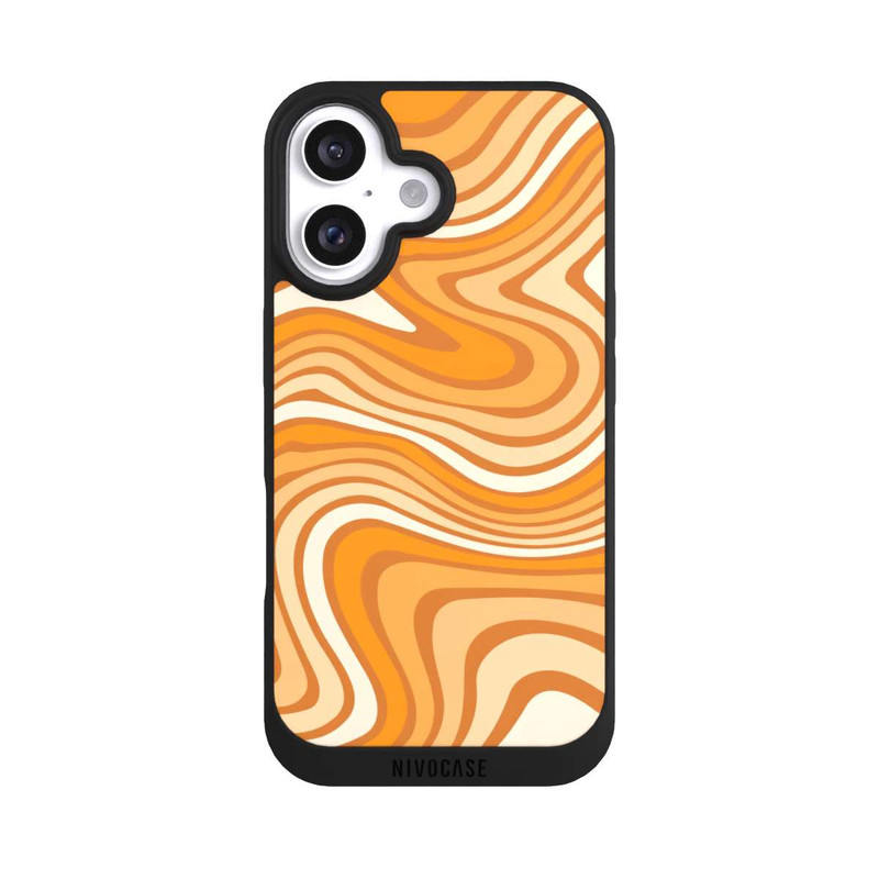 iPhone 16 NIVOpure Orange Swirl