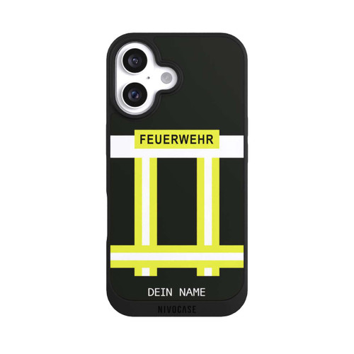  NIVOpure Feuerwehr Uniform Schwarz Personalisierbar
