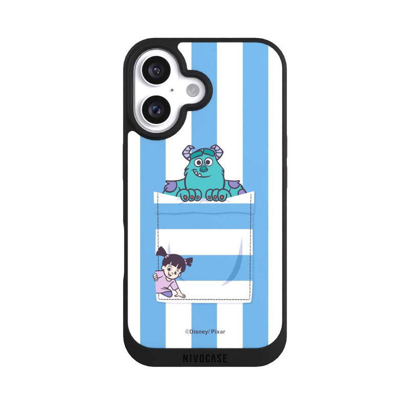 iPhone 16 NIVOpure Monster AG Striped Pattern