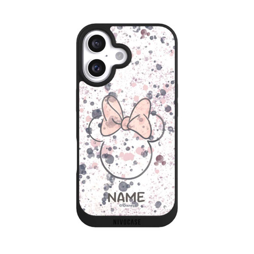 Apple iPhone 16 NIVOpure Minnie Watercolor Personalisierbar