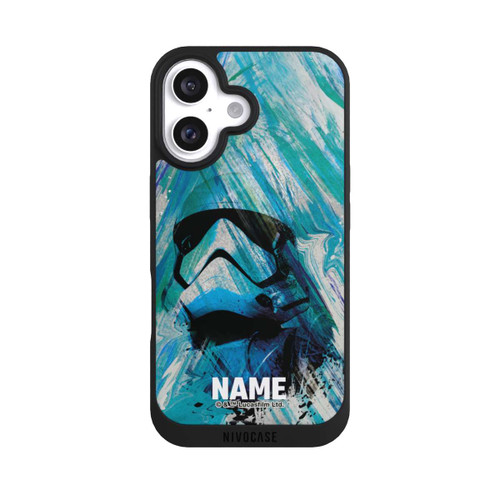 Apple iPhone 16 NIVOpure Stormtrooper Watercolor Personalisierbar