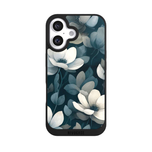 Apple iPhone 16 NIVOpure Negative Flower Petrol White with AI