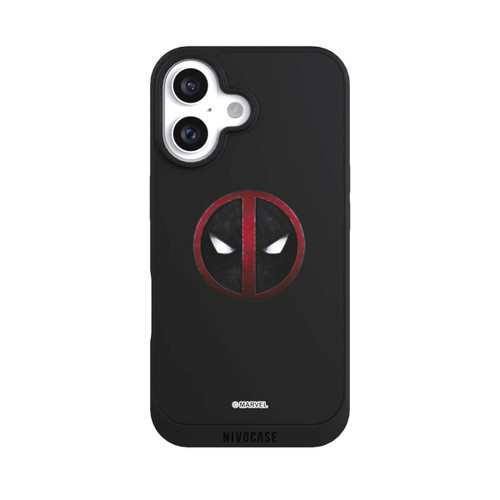 Apple iPhone 16 NIVOpure Deadpool Logo Transparent