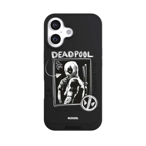 Apple iPhone 16 NIVOpure Deadpool Transparent