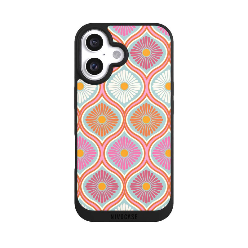 iPhone 16 NIVOpure Groovy 70s Retro Mod Flower Power