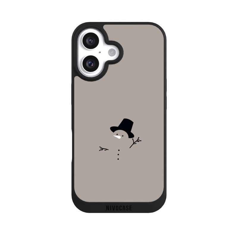 iPhone 16 NIVOpure Minimal Schneemann