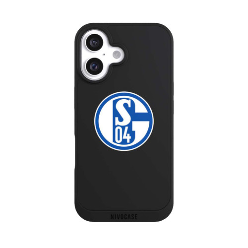 Apple iPhone 16 NIVOpure FC Schalke 04 Logo Transparent