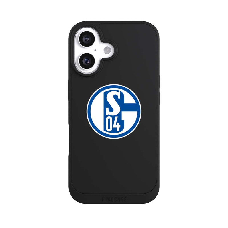 iPhone 16 NIVOpure FC Schalke 04 Logo Transparent