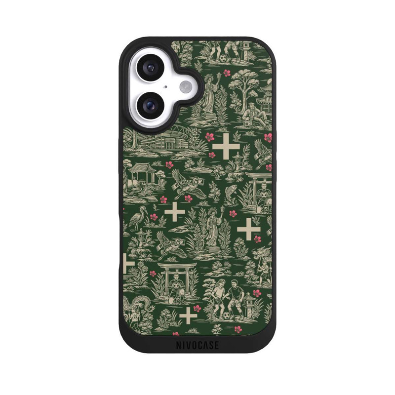 iPhone 16 NIVOpure Bayer 04 Muster Grün