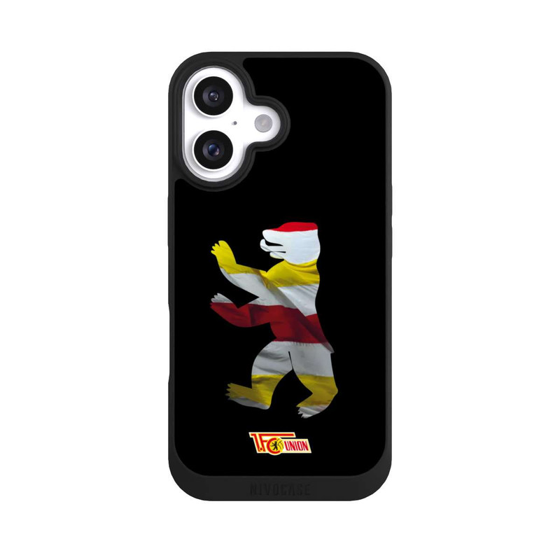 iPhone 16 NIVOpure Union Berlin Bär Flagge