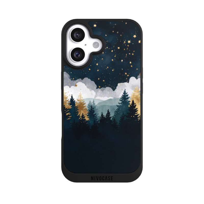 iPhone 16 NIVOpure nächtlicher Wald Indigo