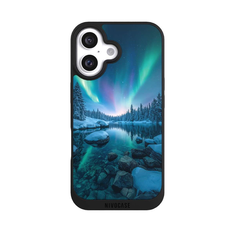 iPhone 16 NIVOpure Aurores boréales Briller avec IA