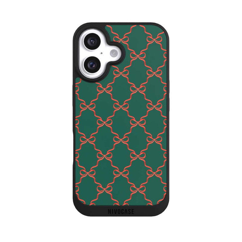 iPhone 16 NIVOpure Ribbons Red Green