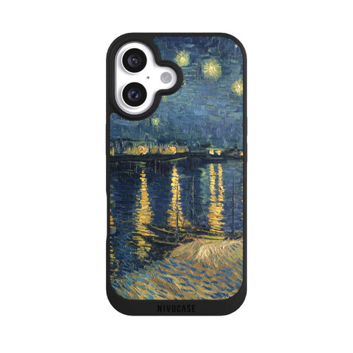 Apple iPhone 16 NIVOpure Starry Night over the Rhone / Sternennacht über der Rhone