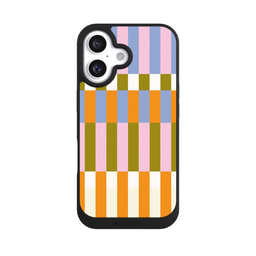 Apple iPhone 16 NIVOpure Thème à Carreaux Colorés et Audacieux