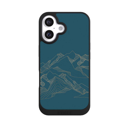 Apple iPhone 16 NIVOpure Berglandschaft blau