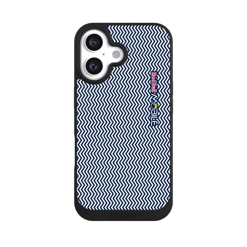 iPhone 16 NIVOpure Red Bull MOBILE Logo seitlich