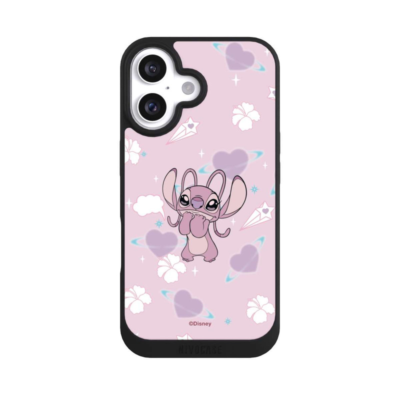 iPhone 16 NIVOpure Disney Classics Lilo & Stitch Angel Cute Pink