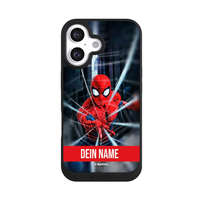 iPhone 16 NIVOpure Spiderman Webs in Action customisable