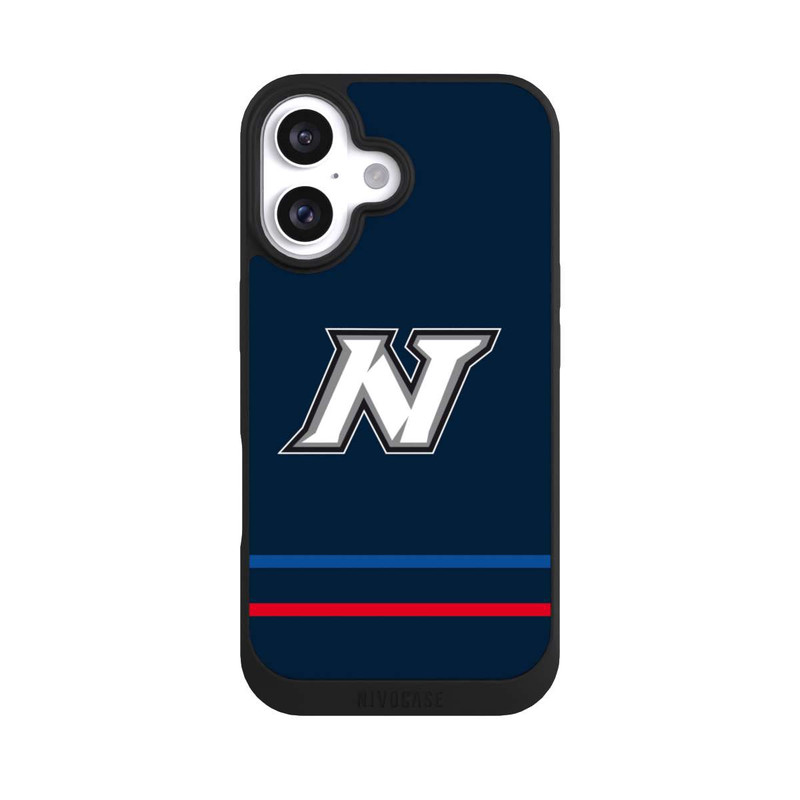 iPhone 16 NIVOpure Nürnberg Ice Tigers Logo Streifen