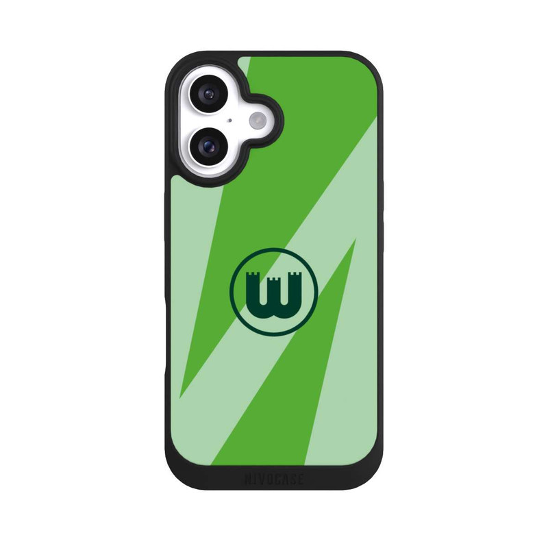 iPhone 16 NIVOpure VfL Wolfsburg Logo Grafikelement