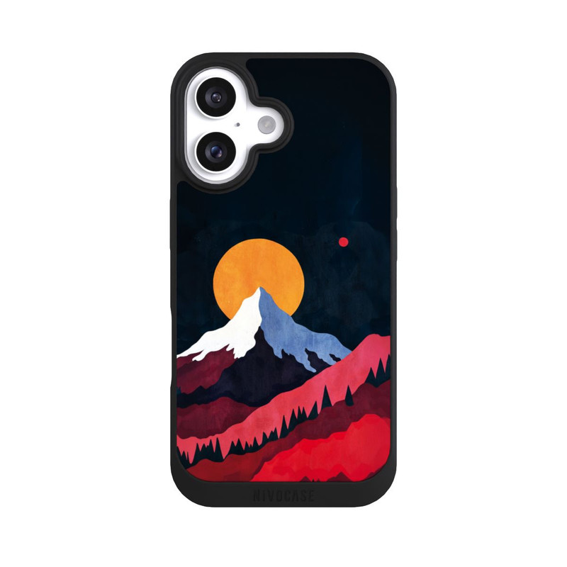 iPhone 16 NIVOpure Mont Blanc Abstrakt