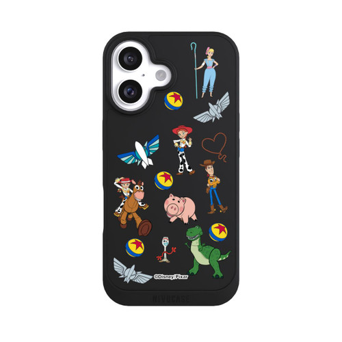 Apple iPhone 16 NIVOpure Toy Story 5 Hero Toys Pattern Transparent