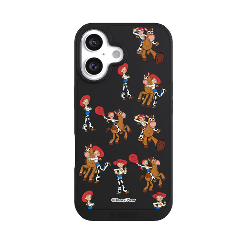 Apple iPhone 16 NIVOpure Toy Story 5 Jessie Cowboy Pattern Transparent