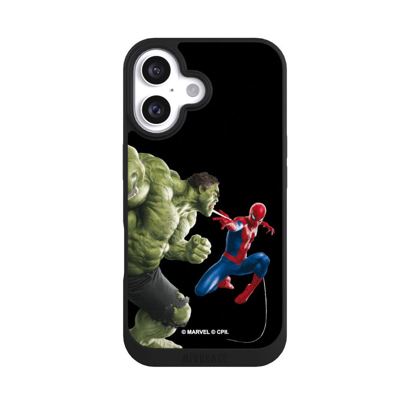 iPhone 16 NIVOpure Spider-Man und Hulk