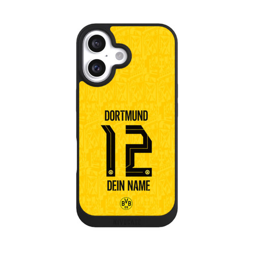 Apple iPhone 16 NIVOpure BVB Trikot Personalisierbar 26/27