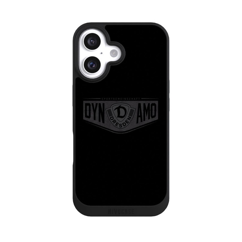 iPhone 16 NIVOpure SGD Schwarz Grau