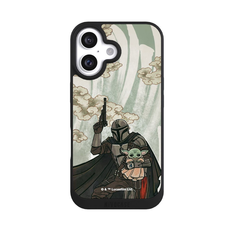 iPhone 16 NIVOpure Mandalorian and Child Japanese Style