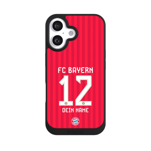 Apple iPhone 16 NIVOpure FC Bayern München Trikot Personalisierbar 26-27