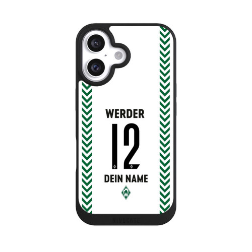 Apple iPhone 16 NIVOpure Werden Bremen Trikot Personalisierbar 26/27