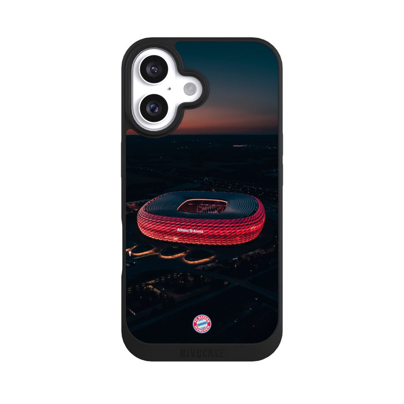 iPhone 16 NIVOpure FC Bayern Allianz Arena Nacht