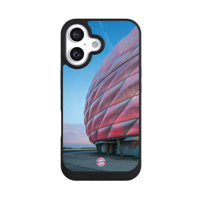 iPhone 16 NIVOpure FC Bayern Allianz Arena Morgenröte