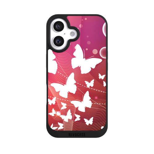 Apple iPhone 16 NIVOpure Rainbow Butterfly