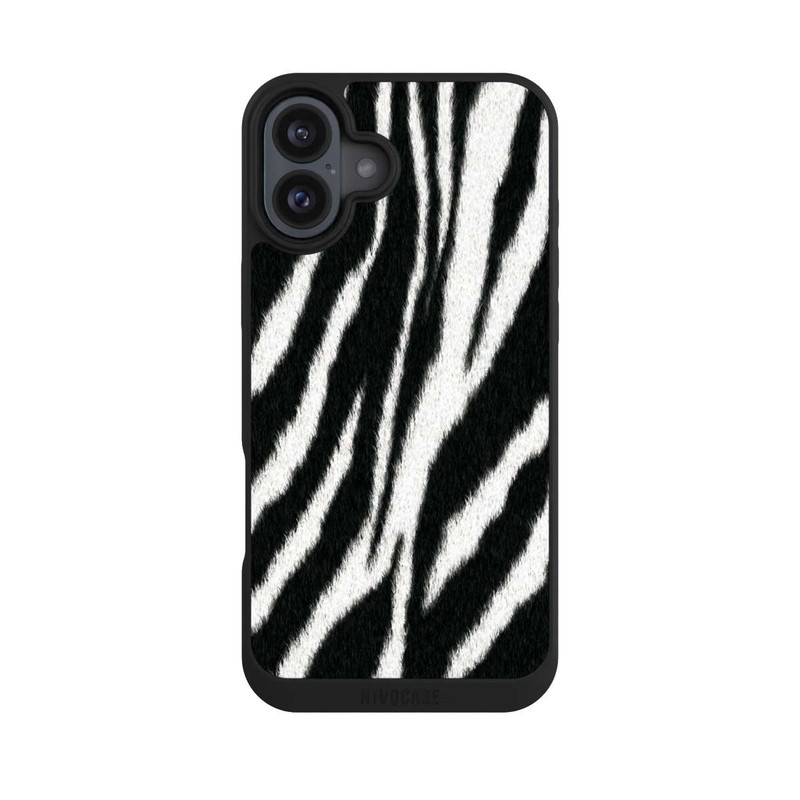 iPhone 16 Plus NIVOpure Look zèbre