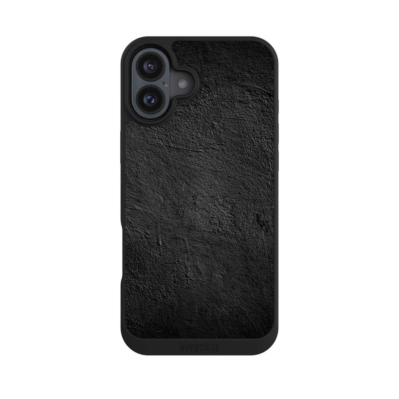 iPhone 16 Plus NIVOpure Betonwand Schwarz