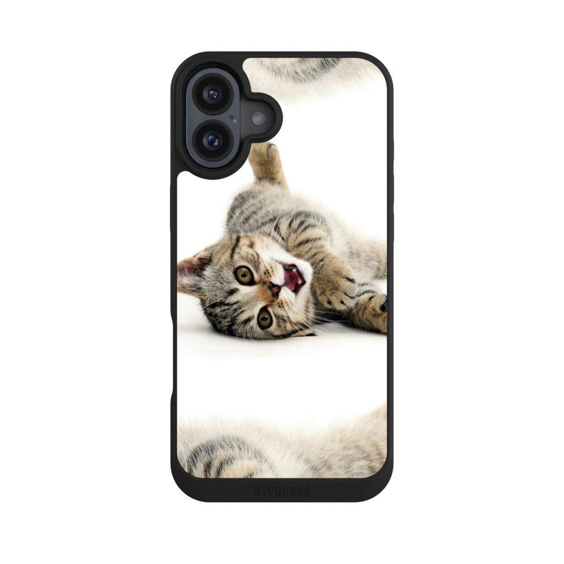 iPhone 16 Plus NIVOpure Chaton qui se Roule