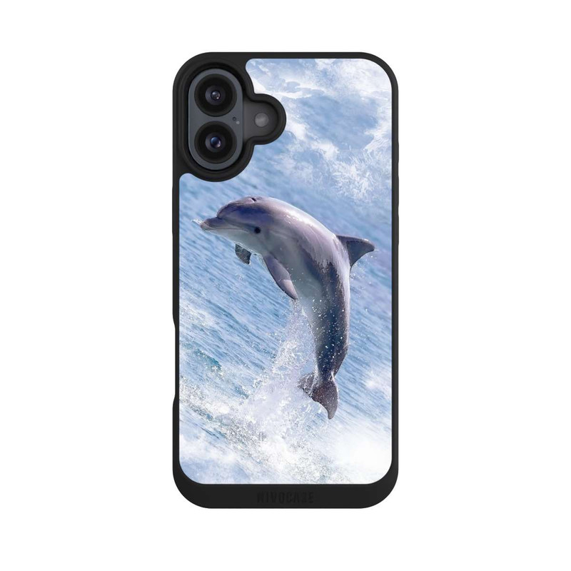 iPhone 16 Plus NIVOpure Springender Delphin