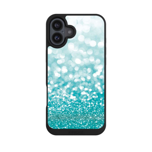 Apple iPhone 16 Plus NIVOpure Pluie de Paillettes Pétroles Look