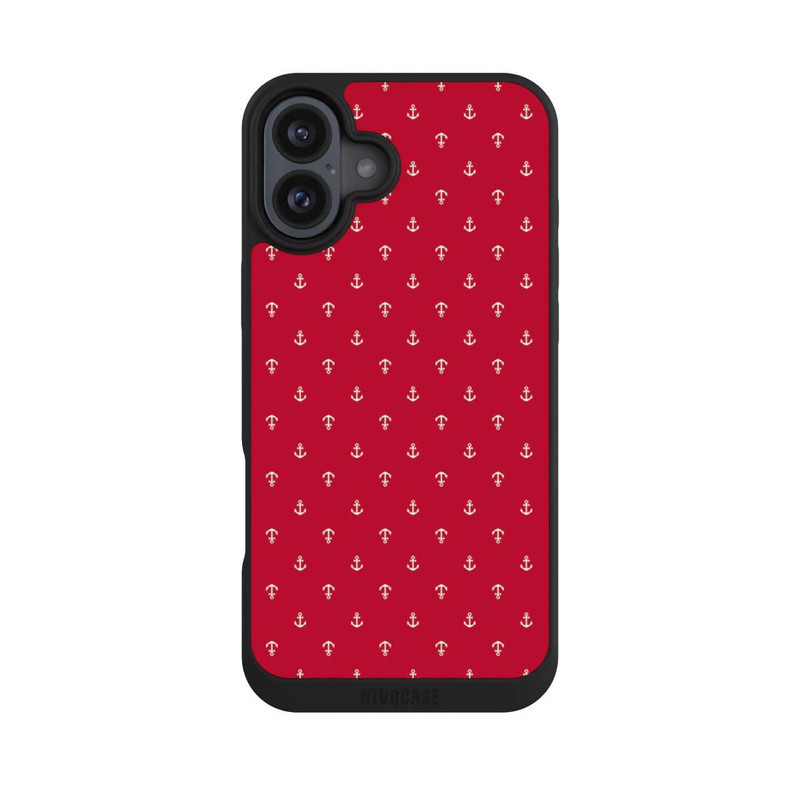iPhone 16 Plus NIVOpure Anchors Red