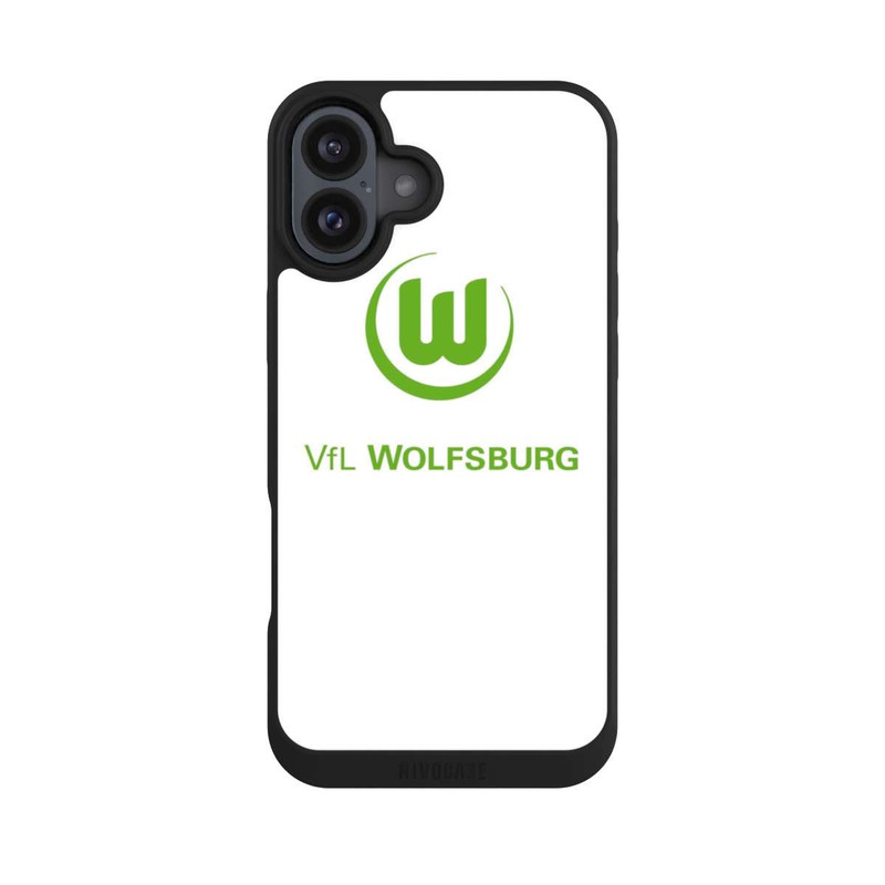 iPhone 16 Plus NIVOpure VfL Wolfsburg Weiß