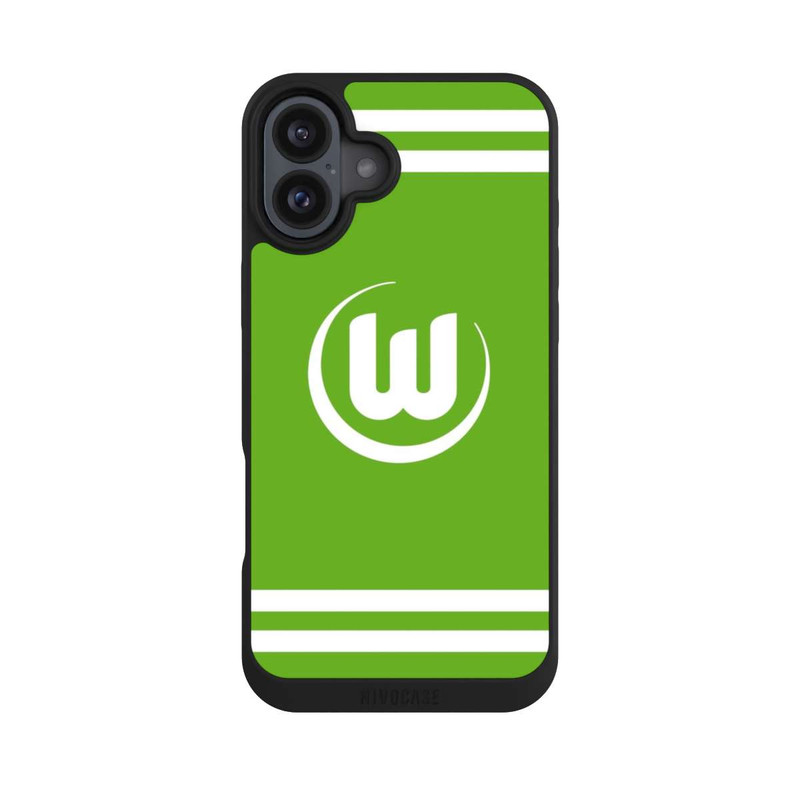 iPhone 16 Plus NIVOpure VfL Wolfsburg Banderole Grün