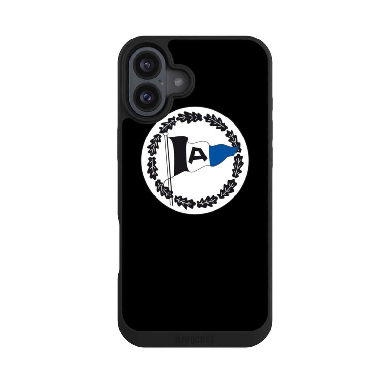 iPhone 16 Plus NIVOpure DSC Arminia Bielefeld Schwarz