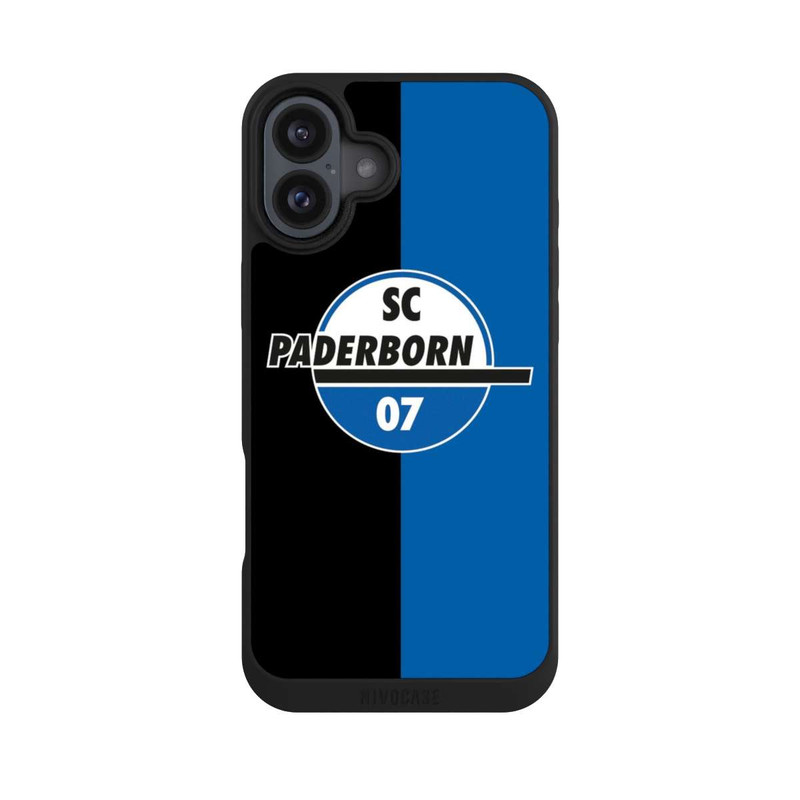 iPhone 16 Plus NIVOpure SC Paderborn Blau Schwarz